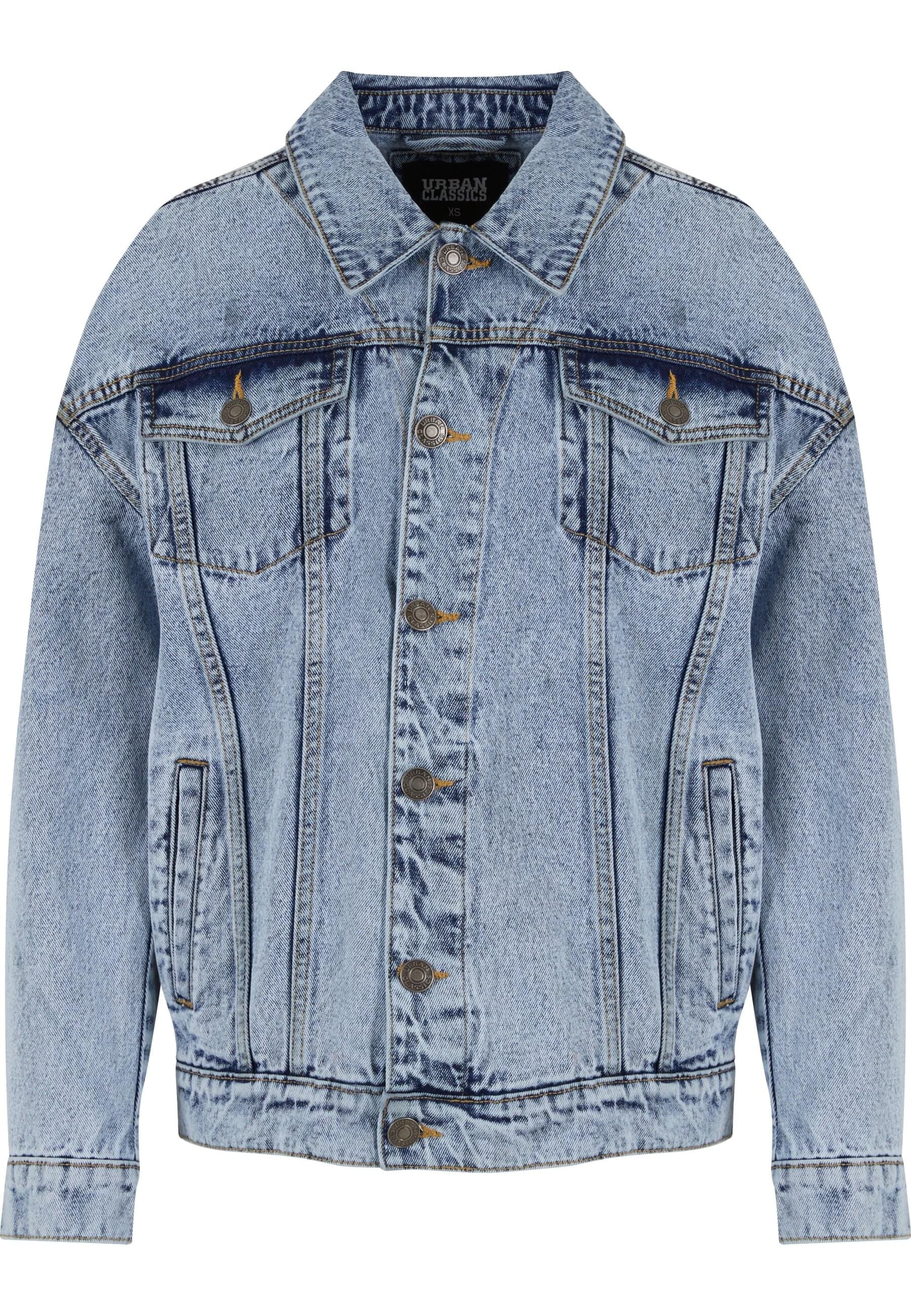 URBAN CLASSICS Jeansjacke "Urban Classics Damen Ladies Oversized 90‘s Denim Jacket" 1 Stk. tlg. ohne Kapuze von Urban Classics