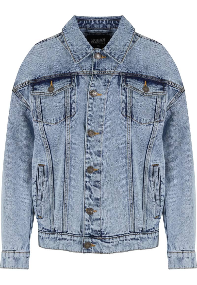 URBAN CLASSICS Jeansjacke "Urban Classics Damen Ladies Oversized 90‘s Denim Jacket" 1 Stk. tlg. ohne Kapuze von Urban Classics