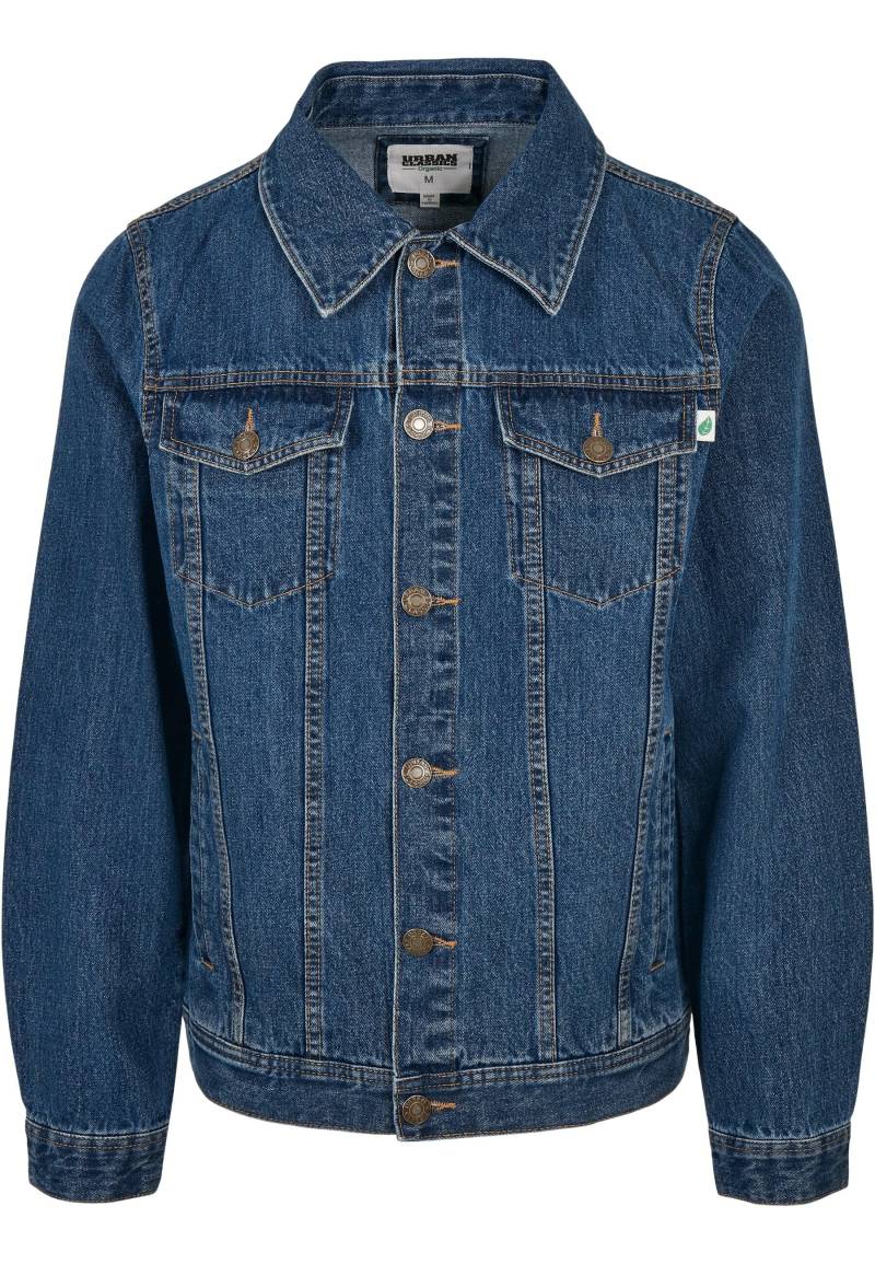 URBAN CLASSICS Jeansjacke "Urban Classics Herren Organic Basic Denim Jacket" 1 Stk. tlg. ohne Kapuze von Urban Classics