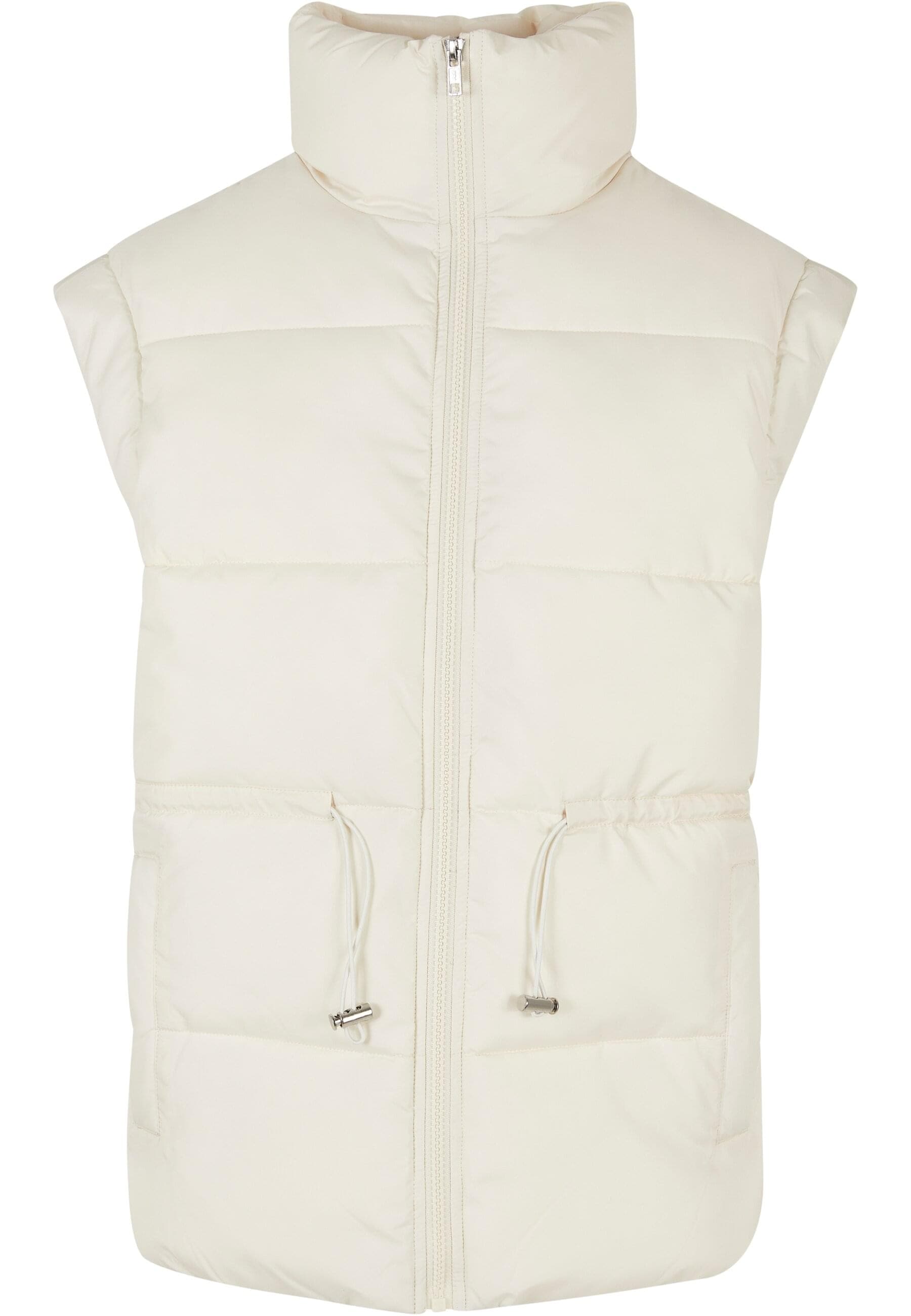URBAN CLASSICS Jerseyweste "Urban Classics Damen Ladies Waisted Puffer Vest", 1 Stk. von Urban Classics