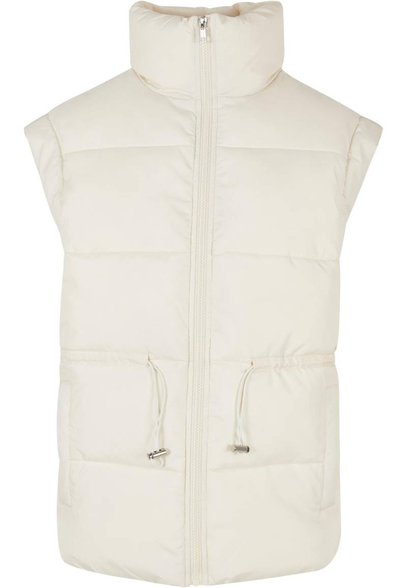 URBAN CLASSICS Jerseyweste "Urban Classics Damen Ladies Waisted Puffer Vest" 1 Stk. von Urban Classics