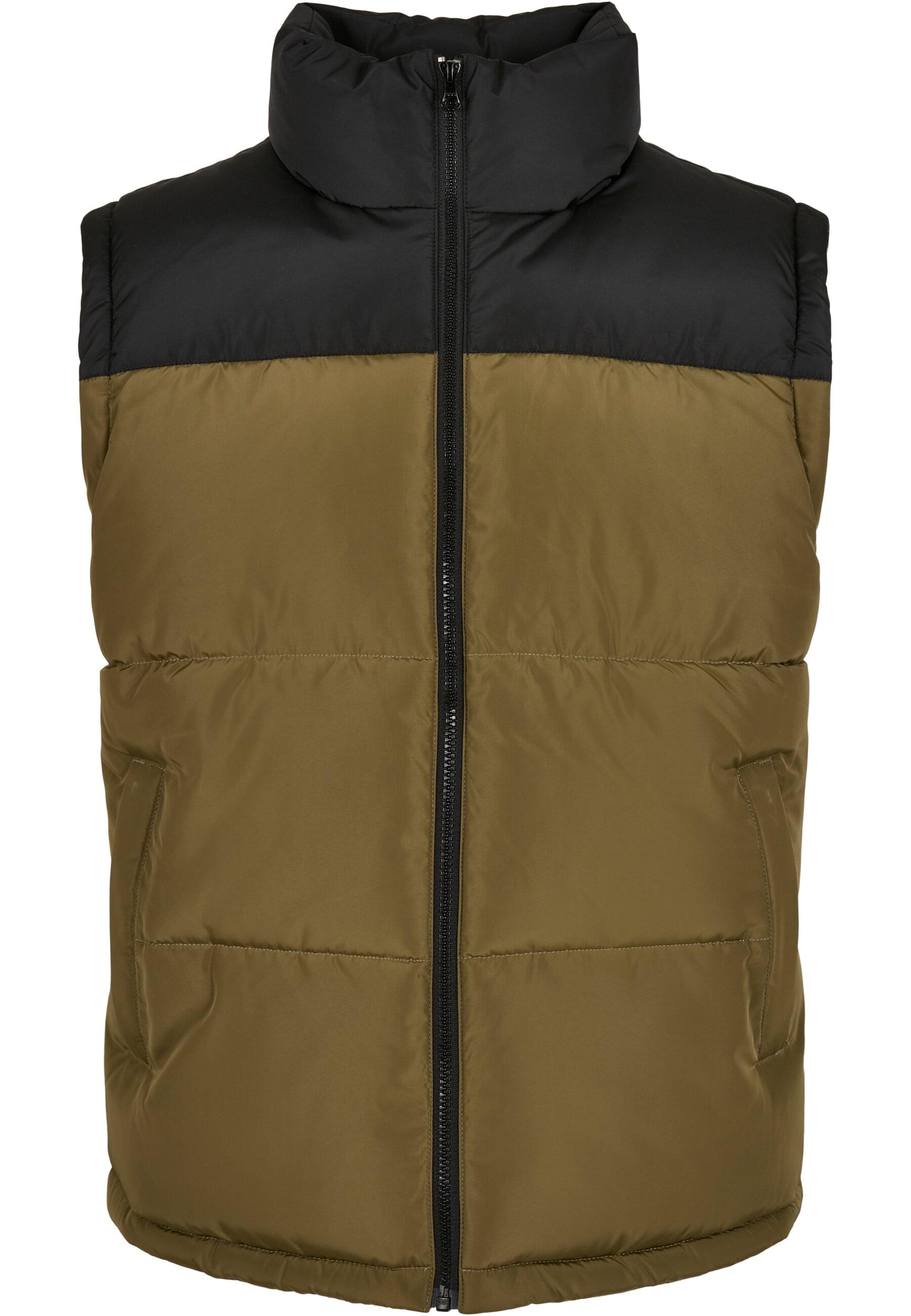 URBAN CLASSICS Jerseyweste "Urban Classics Herren Block Puffer Vest", 1 Stk. von Urban Classics