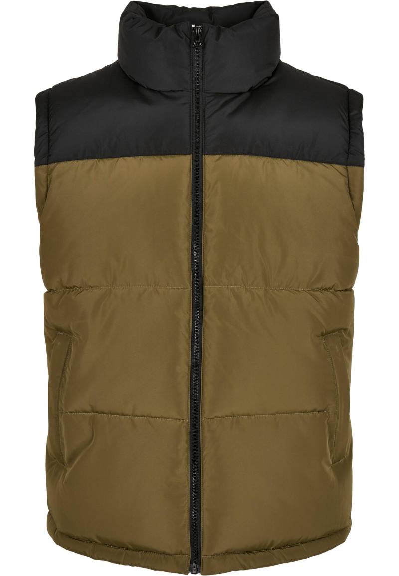 URBAN CLASSICS Jerseyweste "Urban Classics Herren Block Puffer Vest", 1 Stk. von Urban Classics
