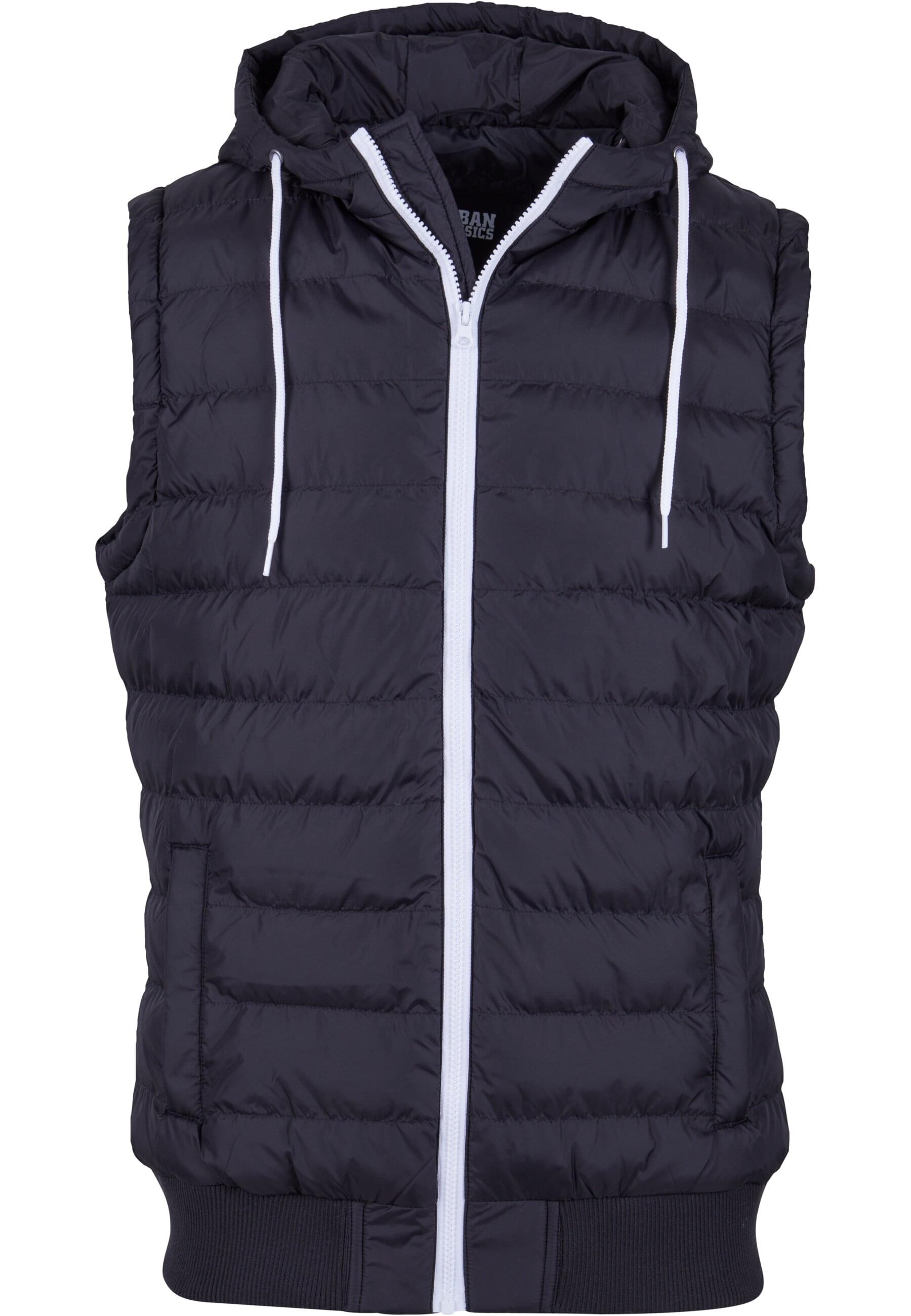 URBAN CLASSICS Jerseyweste "Urban Classics Herren Small Bubble Hooded Vest", 1 Stk. von Urban Classics