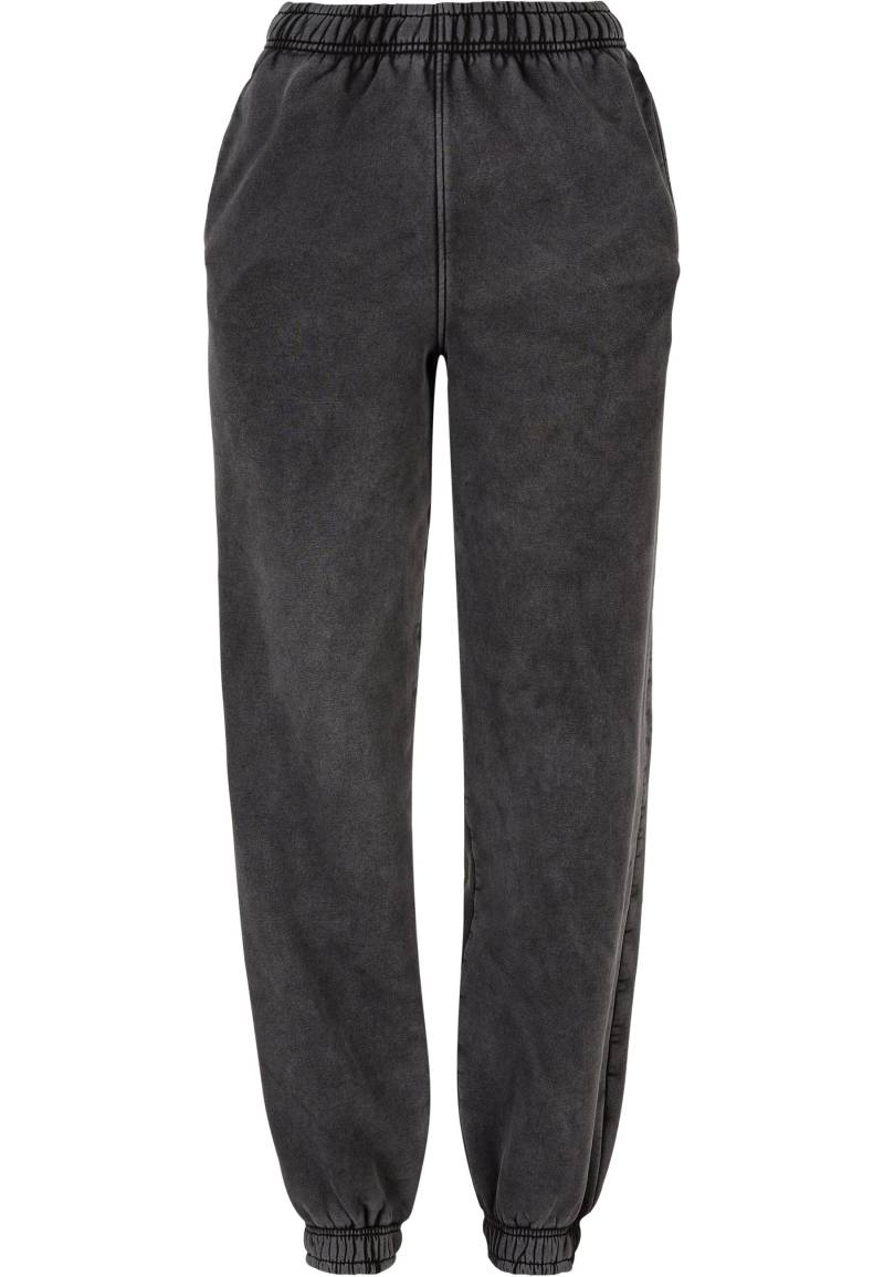 URBAN CLASSICS Jogginghose "Urban Classics Damen Ladies High Waist Stone Washed Sweat Pants", (1 tlg.) von Urban Classics