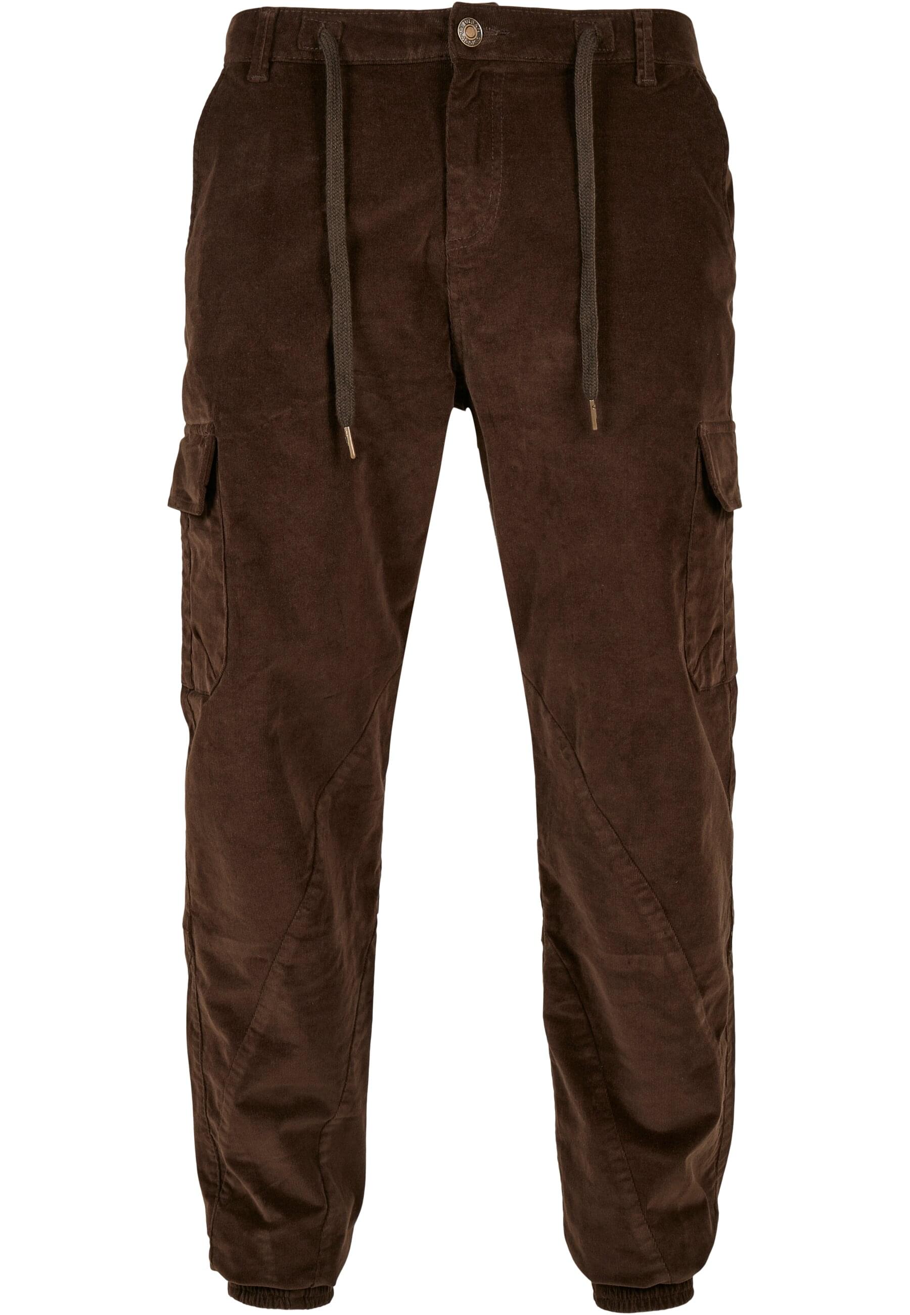 URBAN CLASSICS Jogginghose "Urban Classics Herren Corduroy Cargo Jogging Pants" von Urban Classics