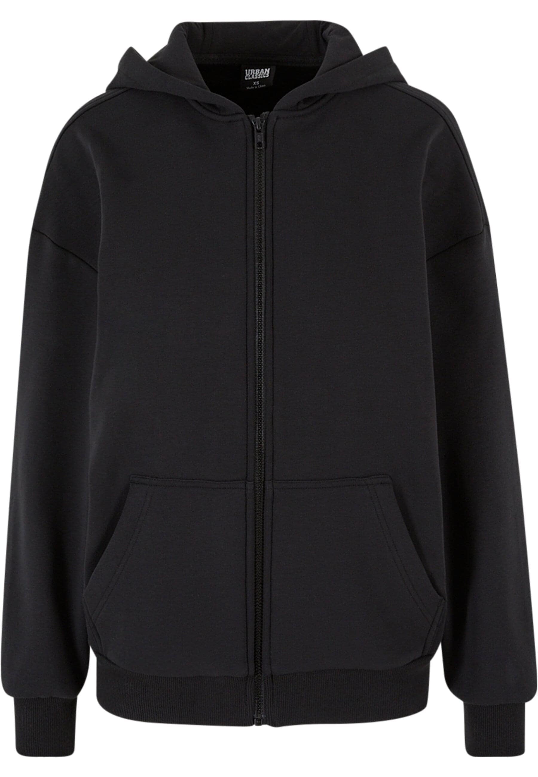 URBAN CLASSICS Kapuzenpullover "Urban Classics Damen Ladies Cozy Oversized Zip Hoody" 1 Stk. von Urban Classics