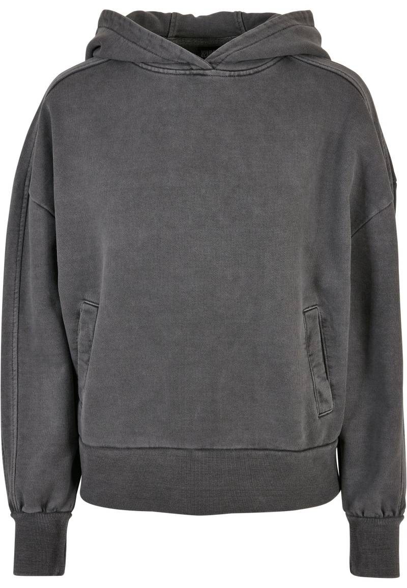 URBAN CLASSICS Kapuzenpullover "Urban Classics Damen Ladies Heavy Terry Garment Dye Hoody" 1 Stk. von Urban Classics