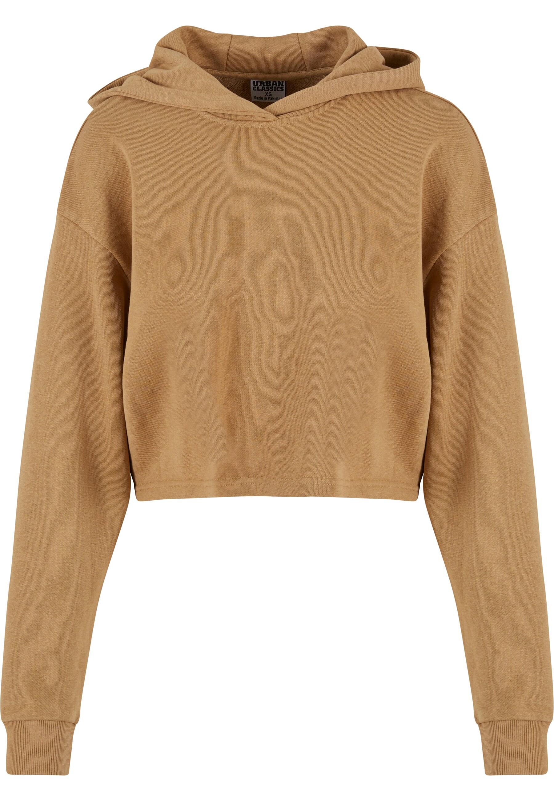 URBAN CLASSICS Kapuzenpullover "Urban Classics Damen Ladies Oversized Cropped Light Terry Hoodie" 1 Stk. von Urban Classics