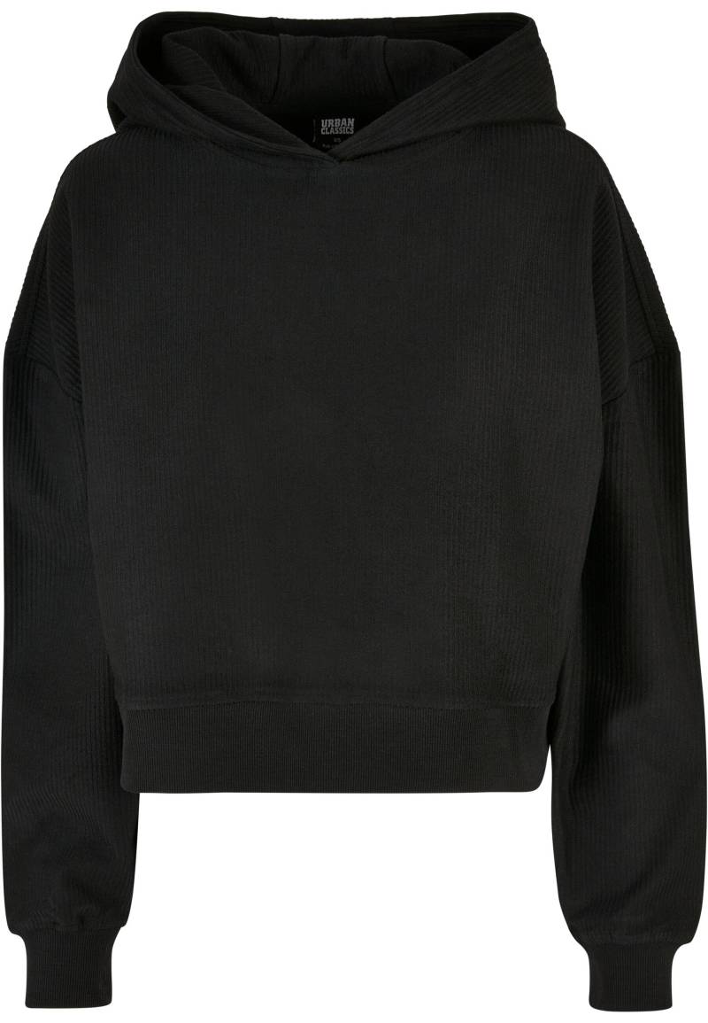 URBAN CLASSICS Kapuzenpullover "Urban Classics Damen Ladies Oversized Short Rib Hoody" 1 Stk. von Urban Classics