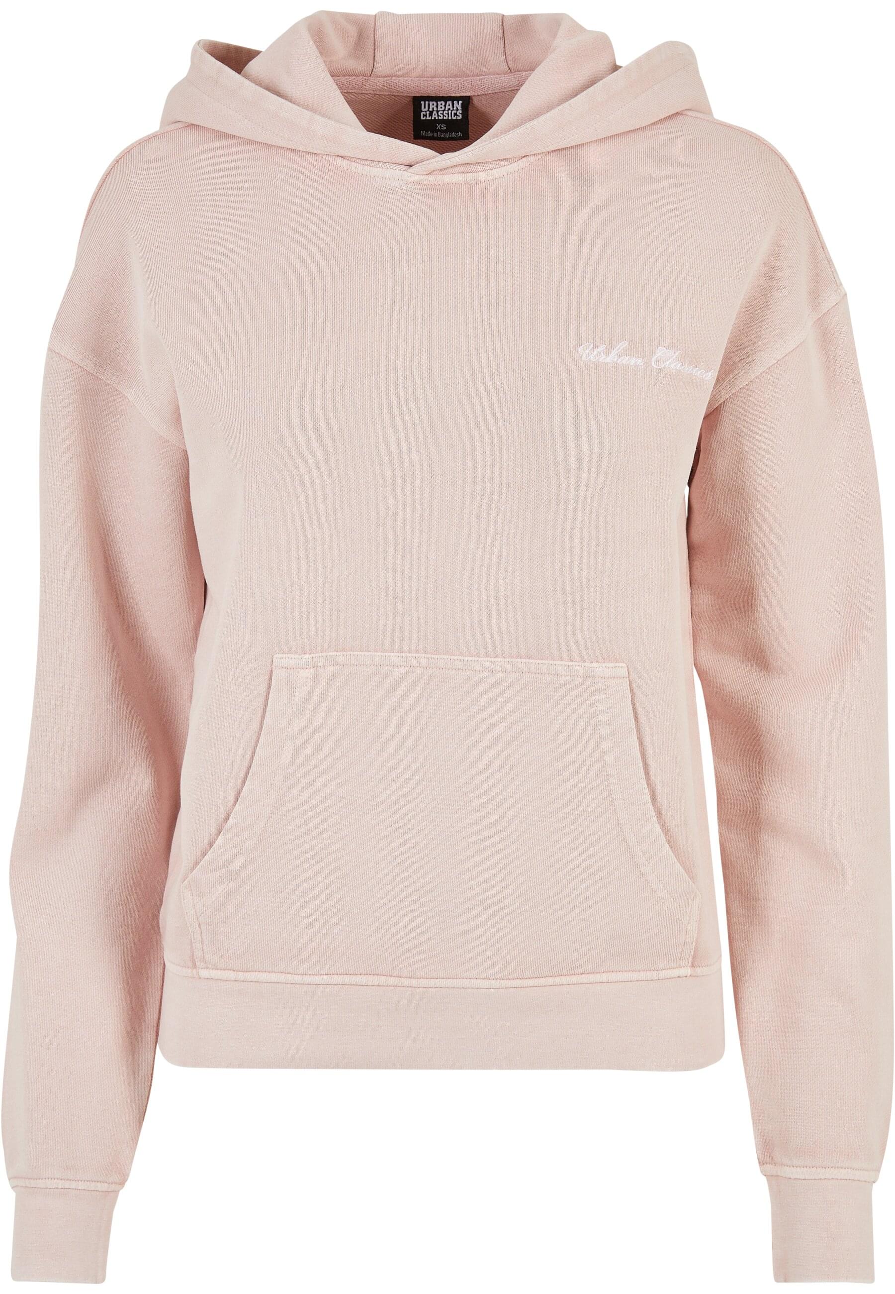 URBAN CLASSICS Kapuzenpullover "Urban Classics Damen Ladies Small Embroidery Terry Hoody", (1 tlg.) von Urban Classics