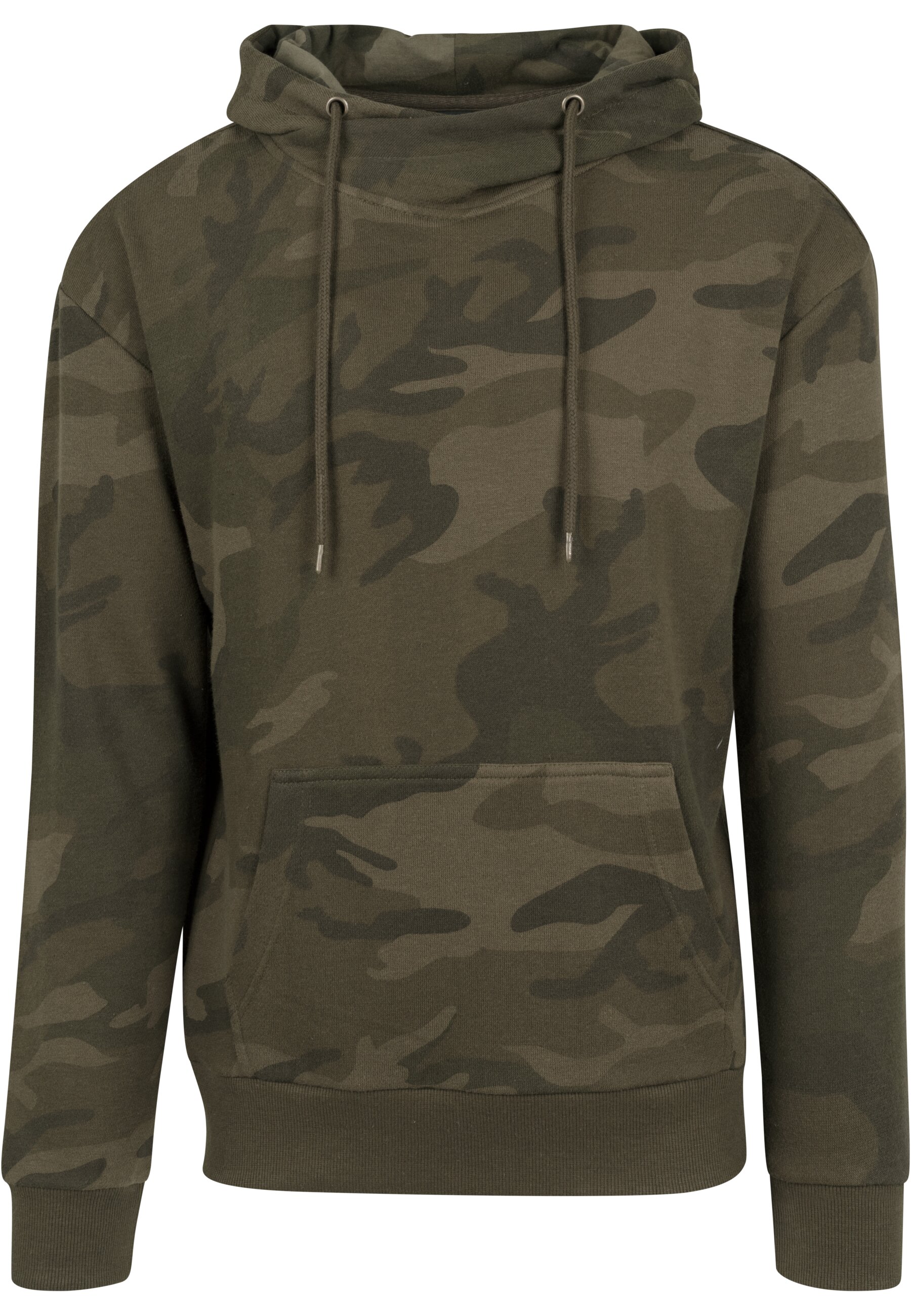 URBAN CLASSICS Kapuzensweatshirt "Urban Classics Herren High Neck Camo Hoody", 1 Stk. von Urban Classics