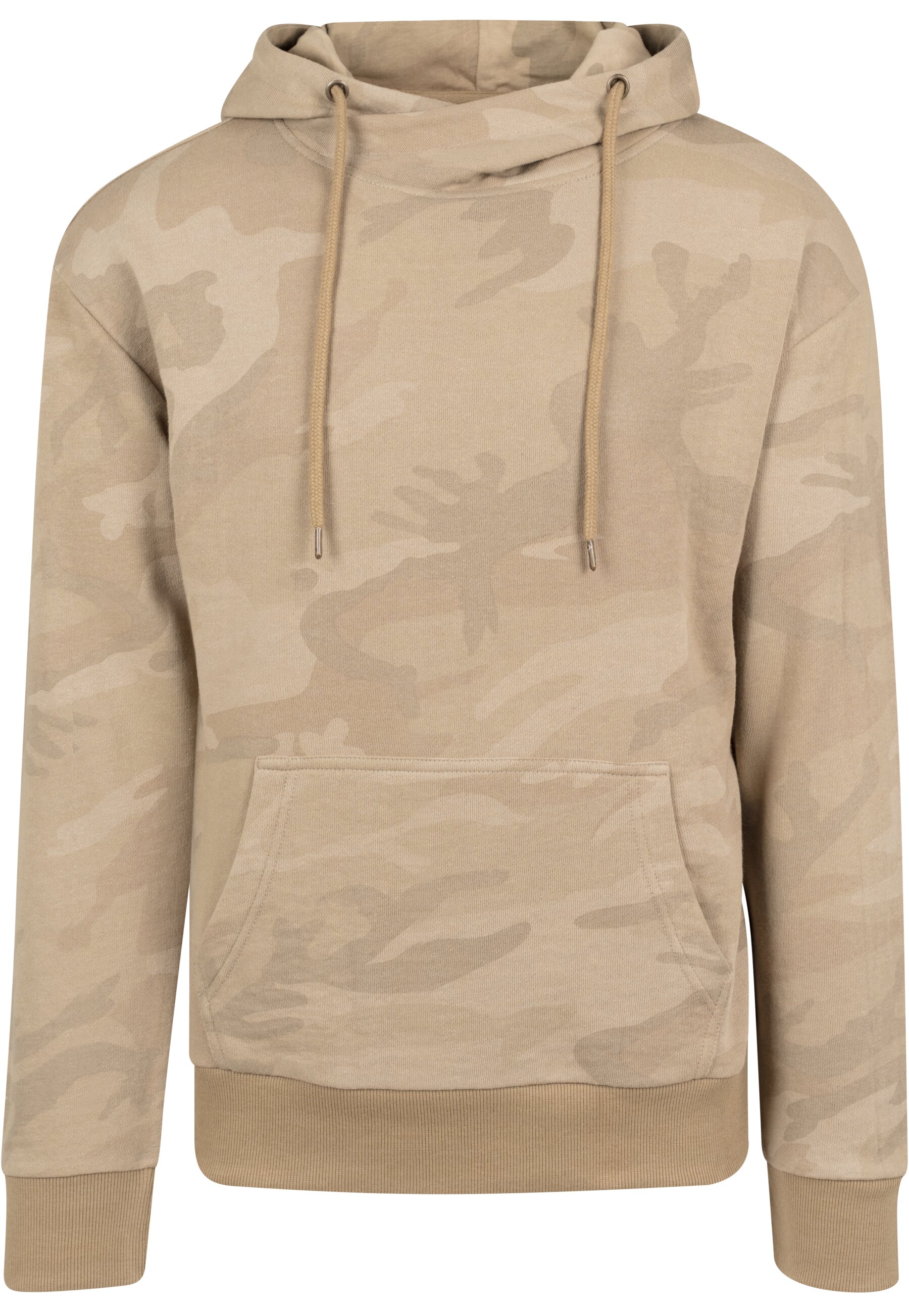 URBAN CLASSICS Kapuzensweatshirt "Urban Classics Herren High Neck Camo Hoody", 1 Stk. von Urban Classics