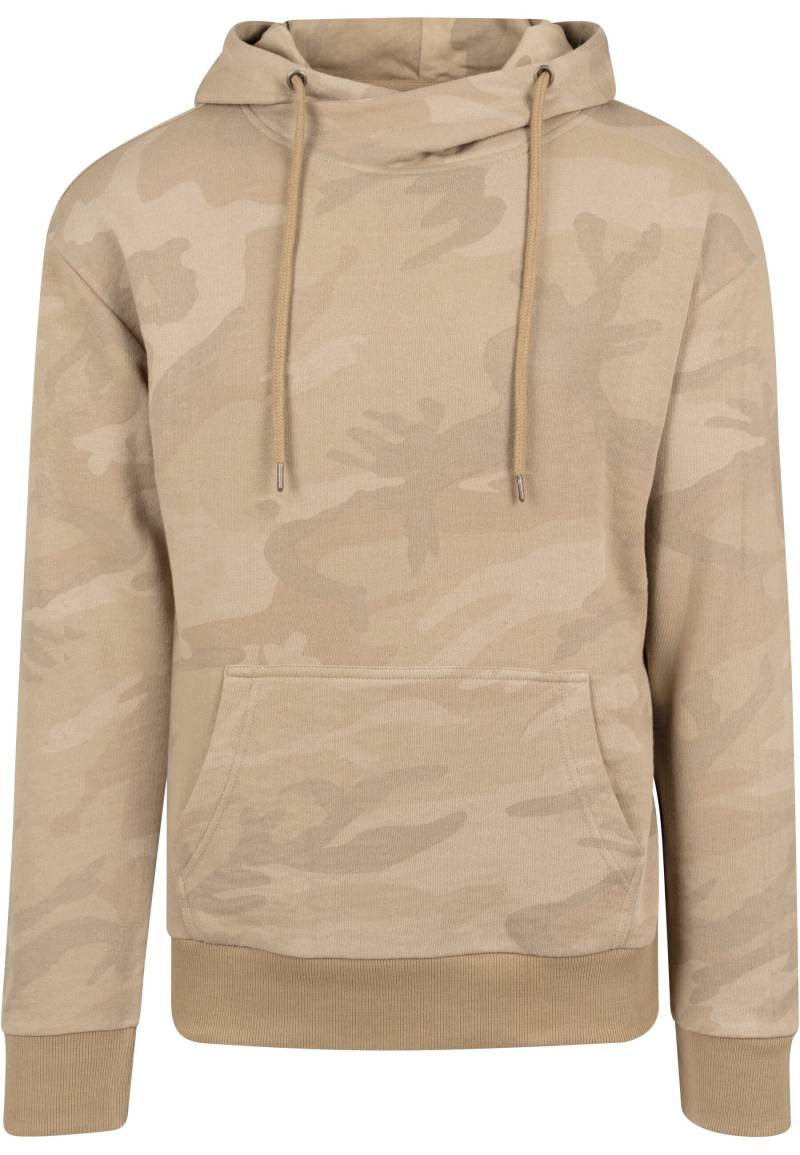 URBAN CLASSICS Kapuzensweatshirt "Urban Classics Herren High Neck Camo Hoody", 1 Stk. von Urban Classics