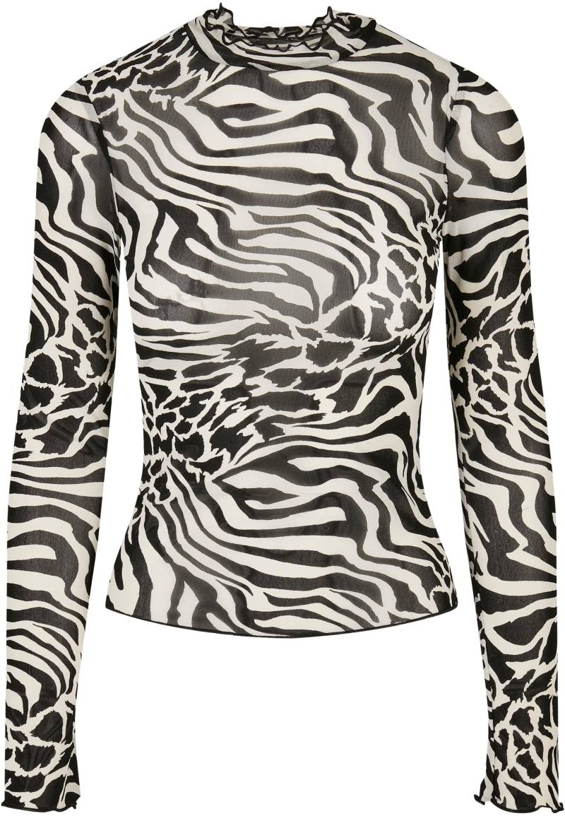 URBAN CLASSICS Langarmshirt "Urban Classics Damen Ladies AOP Mesh Turtleneck Longsleeve" 1 Stk. tlg. URBAN CLASSICS Langarmshirt "Urban Classics Damen Ladies AOP Mesh Turtleneck Longsleeve" 1 Stk. tlg. von Urban Classics