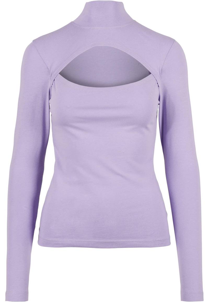 URBAN CLASSICS Langarmshirt "Urban Classics Damen Ladies Cut-Out Turtleneck Longsleeve" 1 Stk. tlg. URBAN CLASSICS Langarmshirt "Urban Classics Damen Ladies Cut-Out Turtleneck Longsleeve" 1 Stk. tlg. von Urban Classics