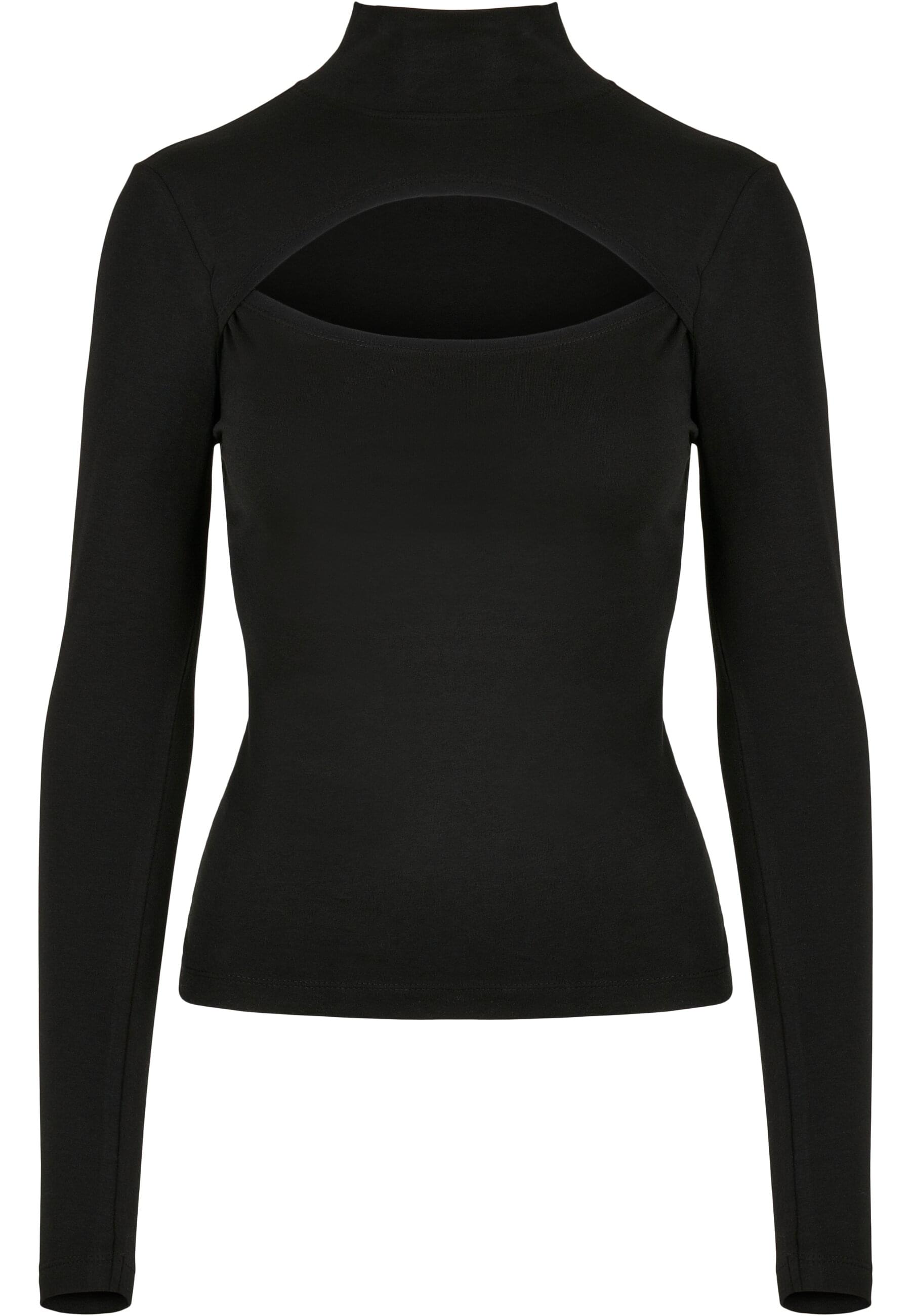 URBAN CLASSICS Langarmshirt "Urban Classics Damen Ladies Cut-Out Turtleneck Longsleeve" 1 Stk. tlg. URBAN CLASSICS Langarmshirt "Urban Classics Damen Ladies Cut-Out Turtleneck Longsleeve" 1 Stk. tlg. von Urban Classics