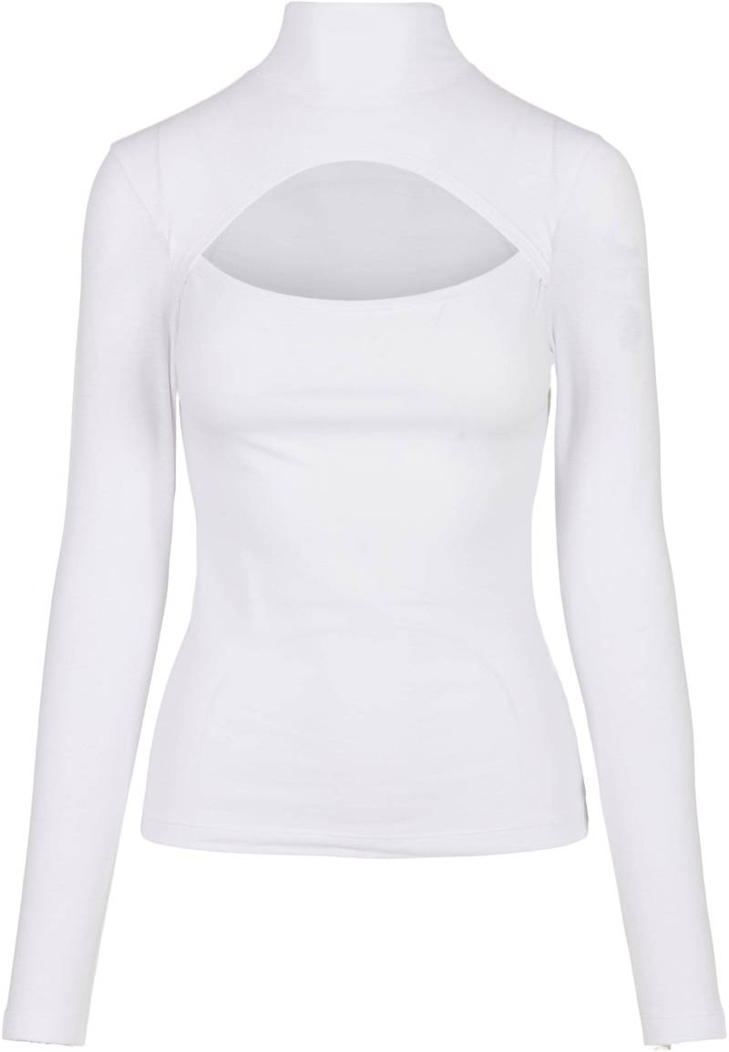 URBAN CLASSICS Langarmshirt "Urban Classics Damen Ladies Cut-Out Turtleneck Longsleeve" 1 Stk. tlg. URBAN CLASSICS Langarmshirt "Urban Classics Damen Ladies Cut-Out Turtleneck Longsleeve" 1 Stk. tlg. von Urban Classics