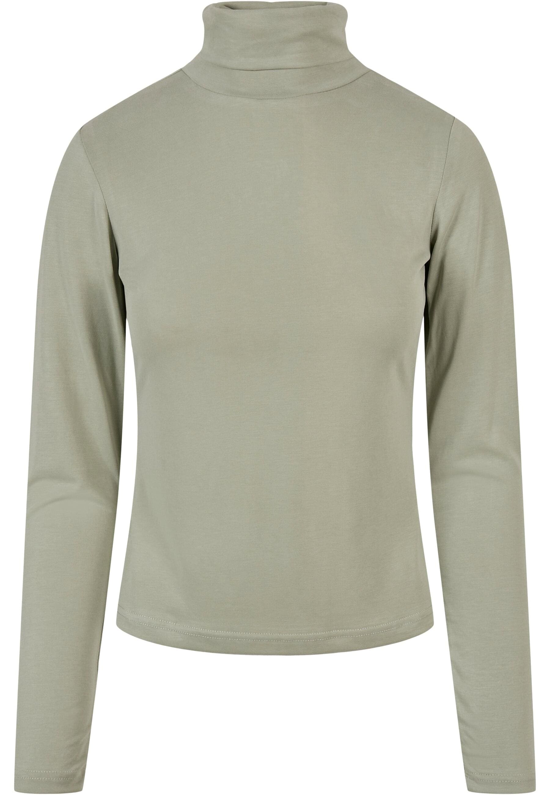URBAN CLASSICS Langarmshirt "Urban Classics Damen Ladies Modal Turtleneck Longsleeve" 1 Stk. tlg. von Urban Classics
