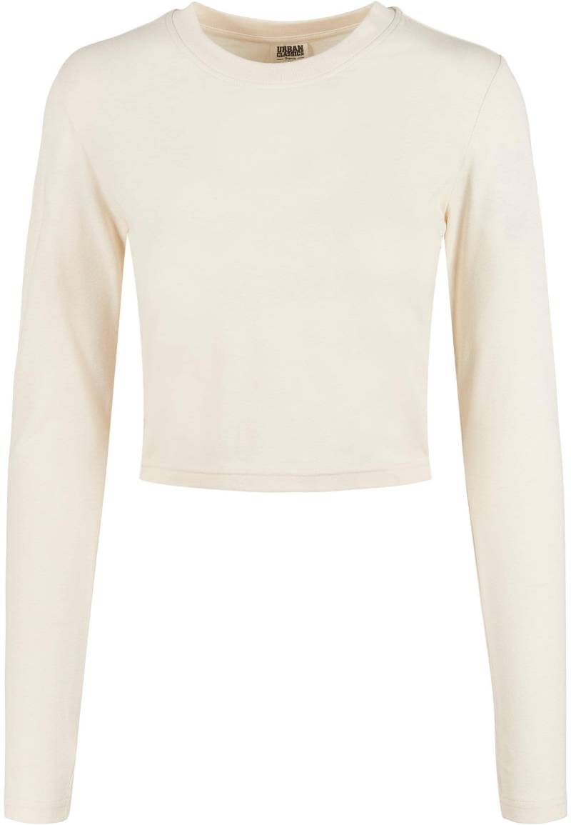 URBAN CLASSICS Langarmshirt "Urban Classics Damen Ladies Organic Cropped Longsleeve" 1 Stk. tlg. von Urban Classics