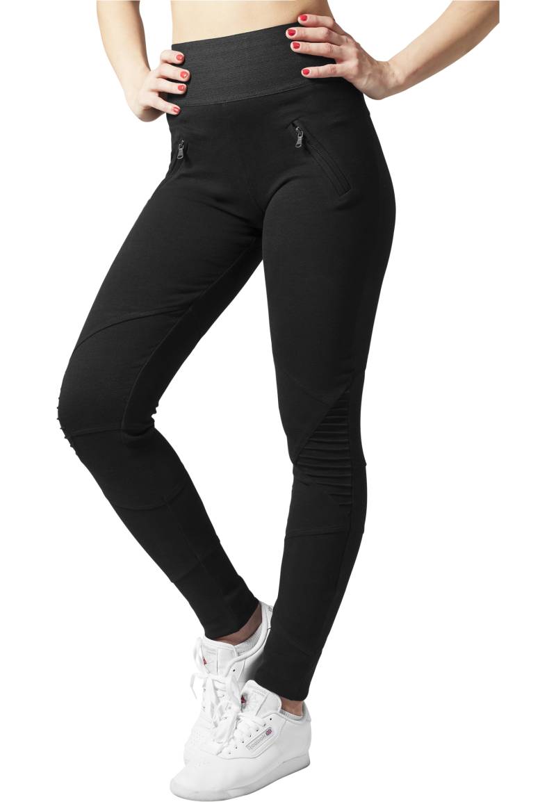 URBAN CLASSICS Leggings "Urban Classics Damen Ladies Interlock High Waist Leggings", (1 tlg.) von Urban Classics