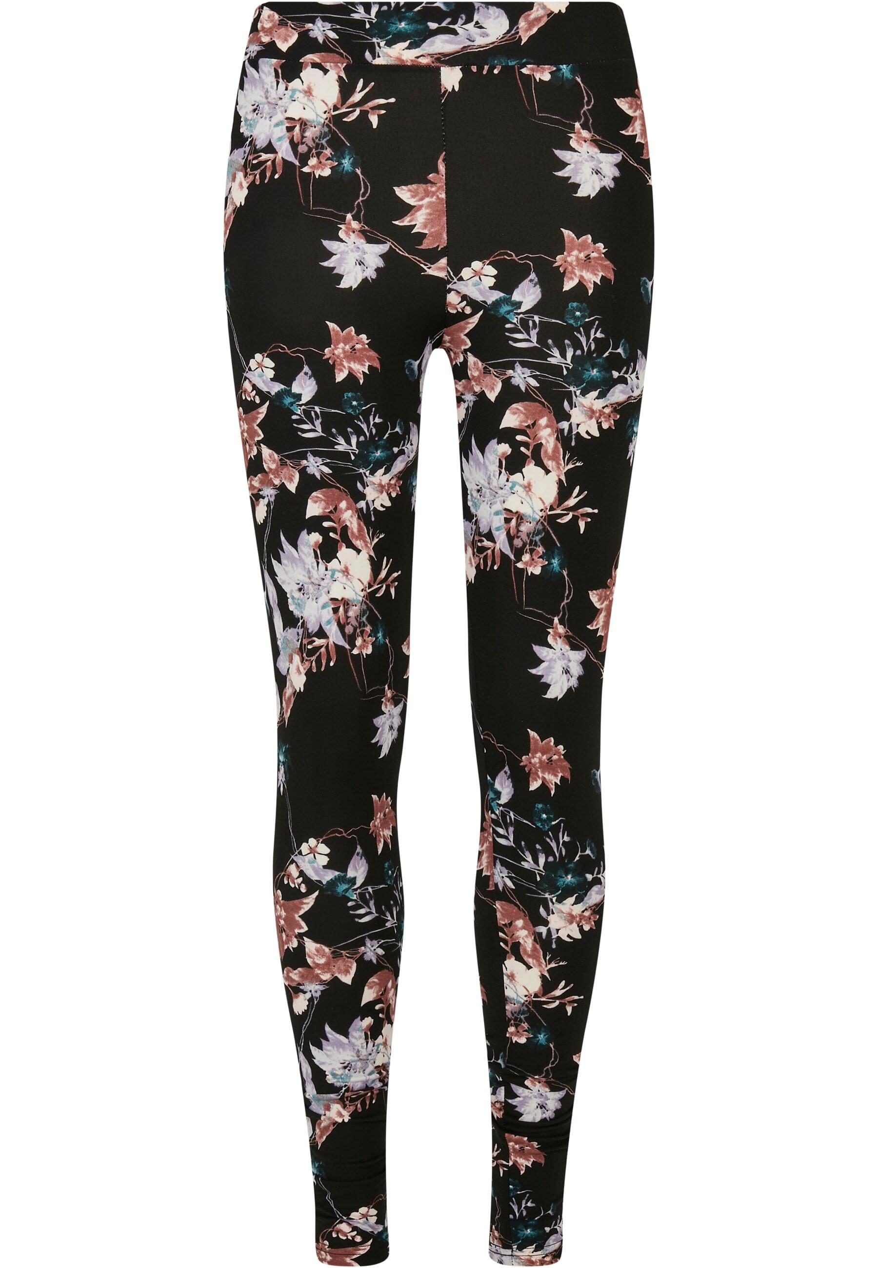 URBAN CLASSICS Leggings "Urban Classics Damen Ladies Soft AOP Leggings", (1 tlg.) von Urban Classics