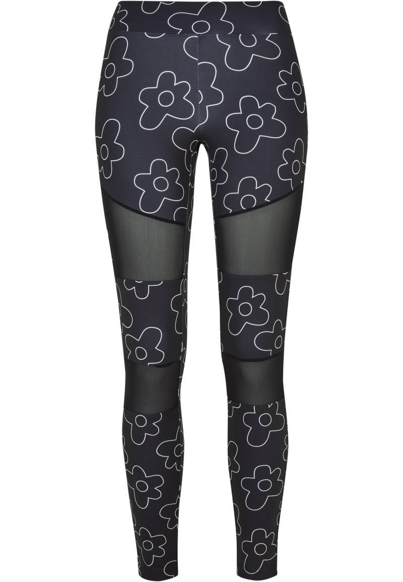 URBAN CLASSICS Leggings "Urban Classics Damen Ladies Tech Mesh AOP Leggings", (1 tlg.) von Urban Classics