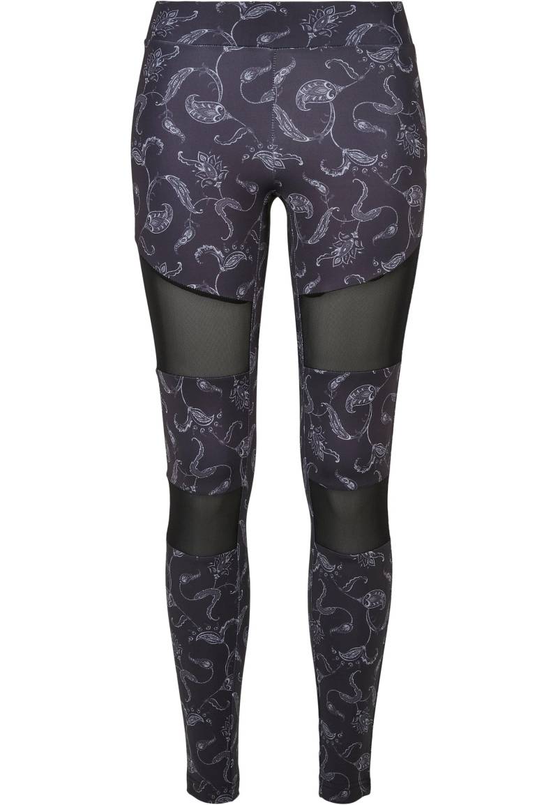 URBAN CLASSICS Leggings "Urban Classics Damen Ladies Tech Mesh AOP Leggings", (1 tlg.) von Urban Classics