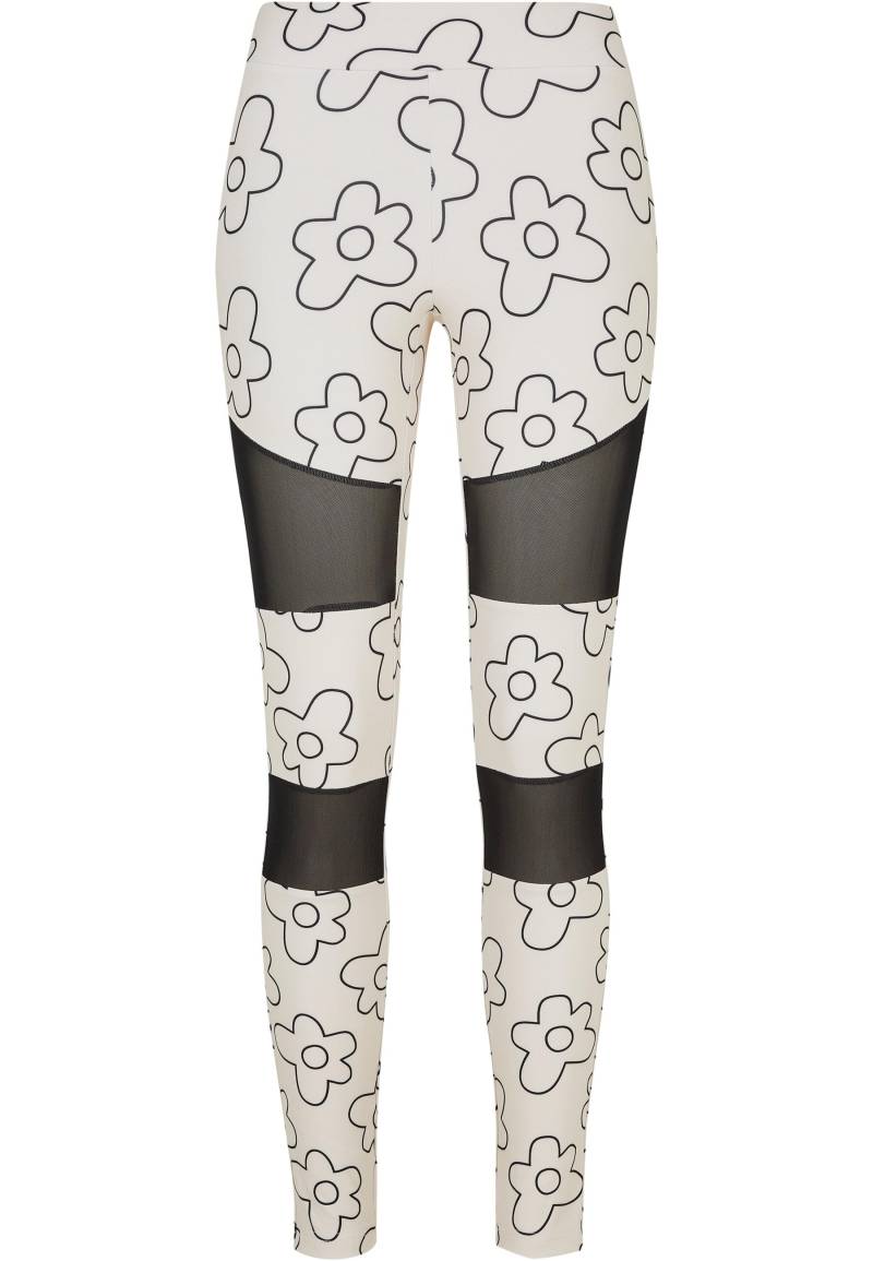 URBAN CLASSICS Leggings "Urban Classics Damen Ladies Tech Mesh AOP Leggings", (1 tlg.) von Urban Classics
