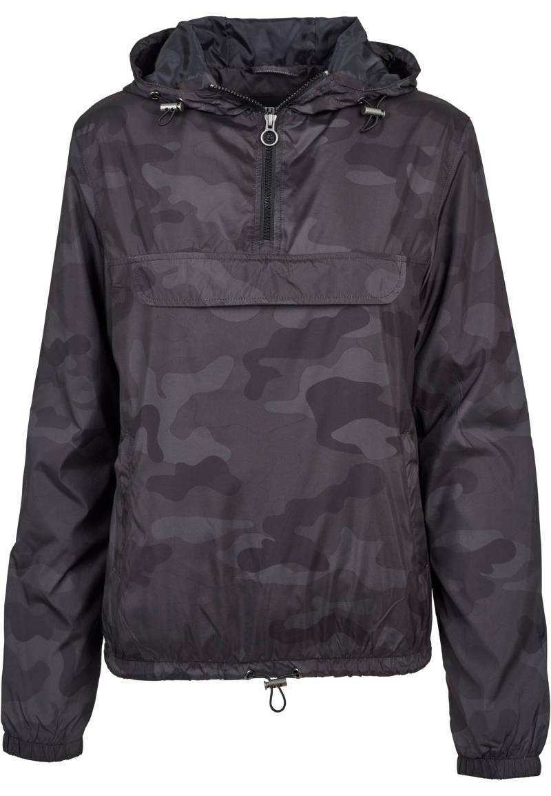 URBAN CLASSICS Outdoorjacke "Urban Classics Damen Ladies Camo Pull Over Jacket" 1 Stk. tlg. mit Kapuze von Urban Classics