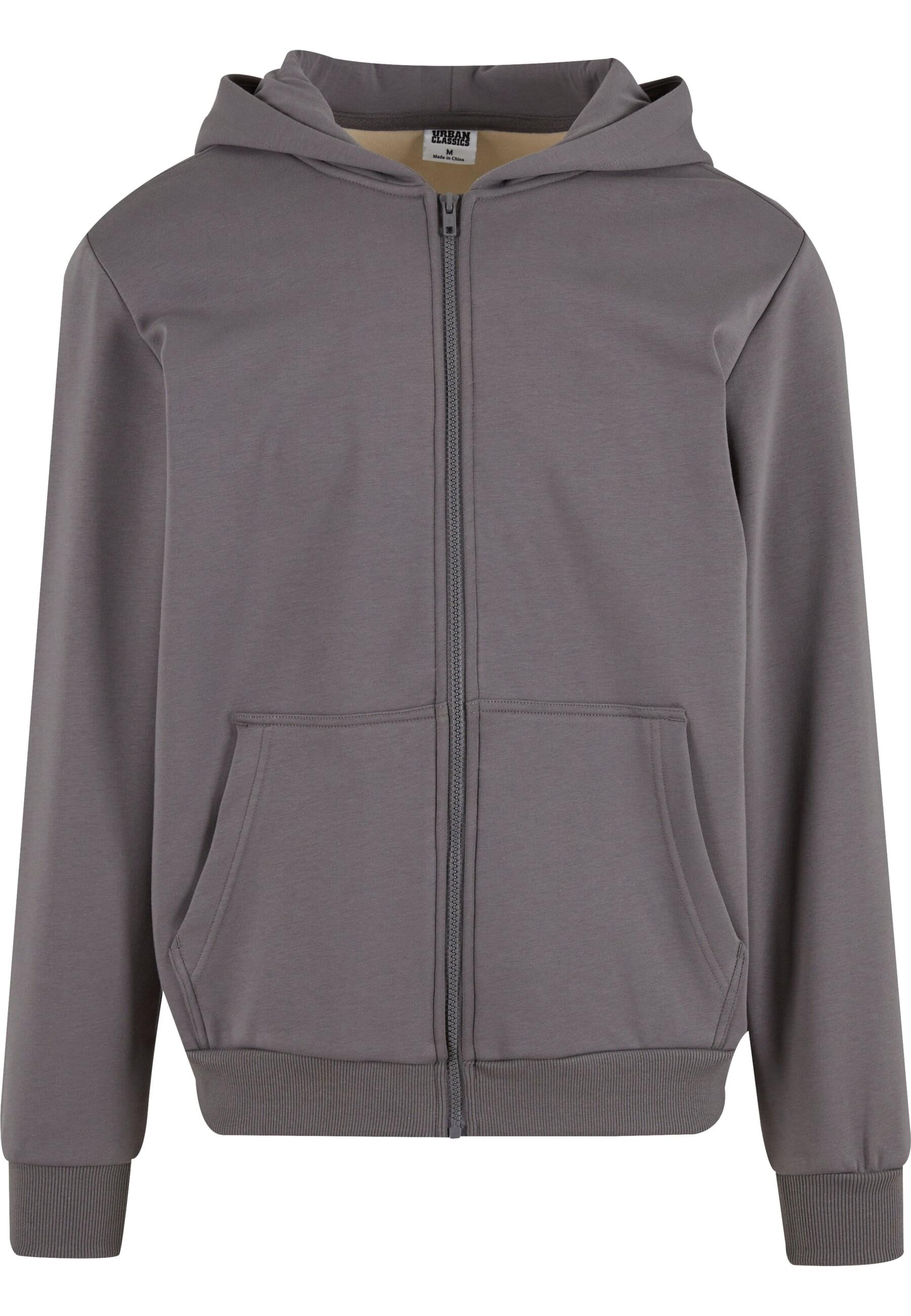 URBAN CLASSICS Outdoorjacke "Urban Classics Herren Cozy Zip Hoody" 1 Stk. tlg. mit Kapuze von Urban Classics