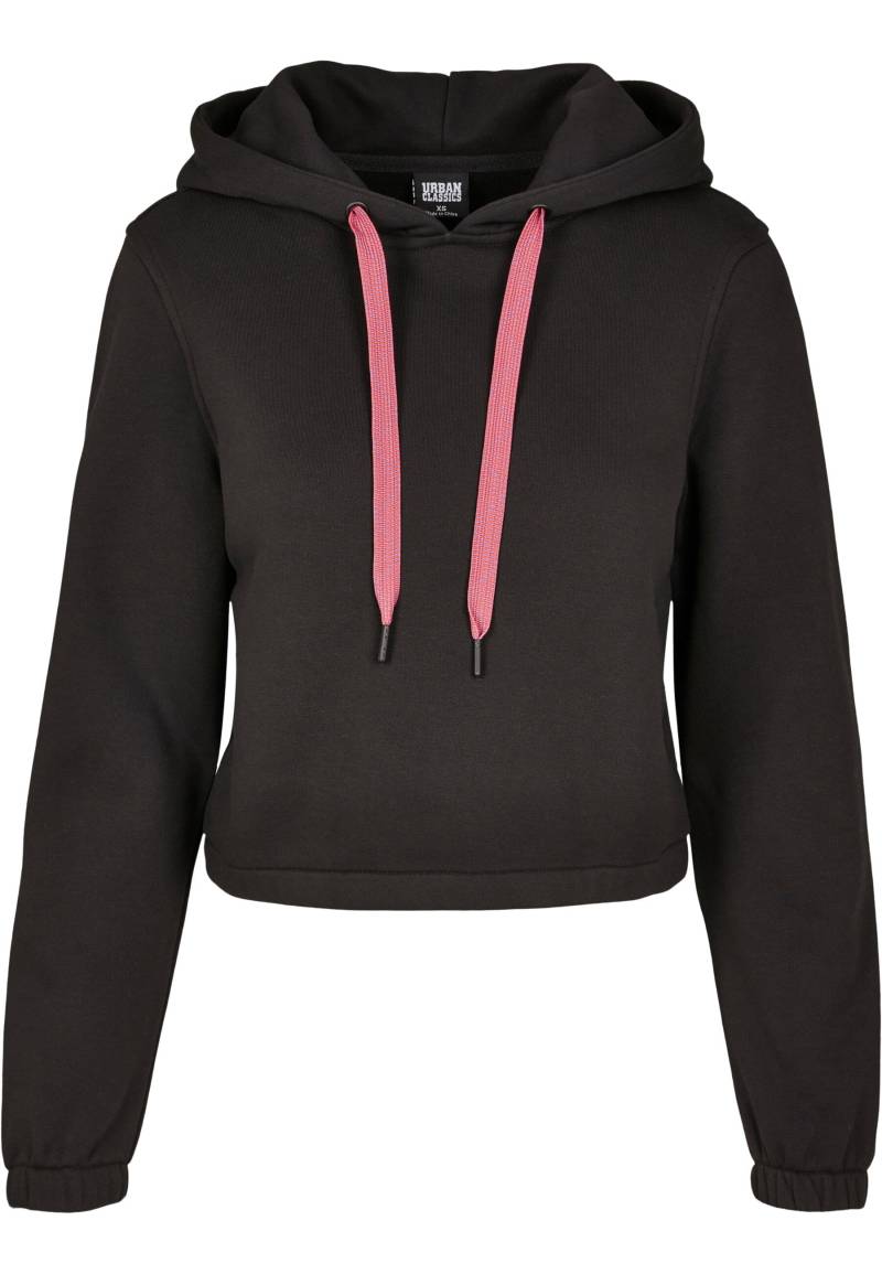 URBAN CLASSICS Rundhalspullover "Urban Classics Damen Ladies Contrast Drawstring Hoody" 1 Stk. von Urban Classics