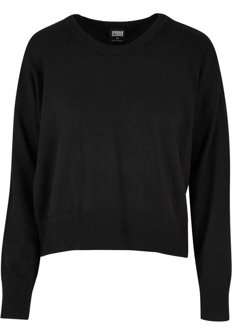URBAN CLASSICS Rundhalspullover "Urban Classics Damen Ladies Eco Viscose Oversized Basic Sweater" 1 Stk. von Urban Classics