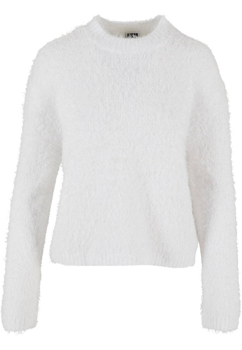 URBAN CLASSICS Rundhalspullover "Urban Classics Damen Ladies Feather Mock Neck Sweater" 1 Stk. von Urban Classics