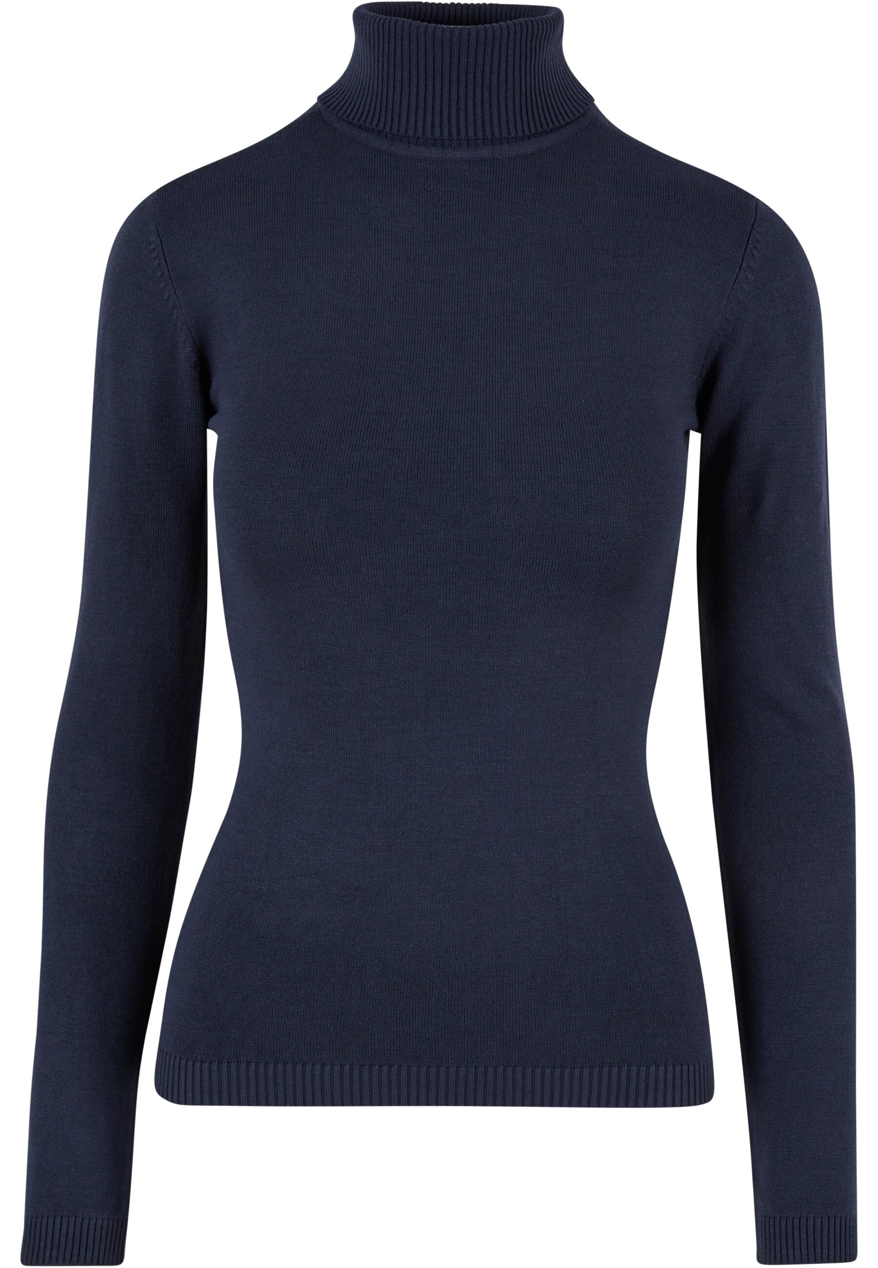 URBAN CLASSICS Rundhalspullover "Urban Classics Damen Ladies Knitted Turtleneck Sweater" 1 Stk. von Urban Classics