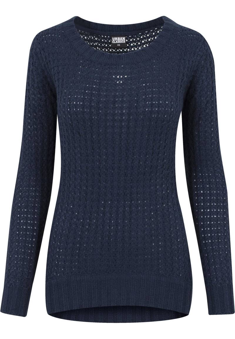 URBAN CLASSICS Rundhalspullover "Urban Classics Damen Ladies Long Wideneck Sweater" 1 Stk. von Urban Classics