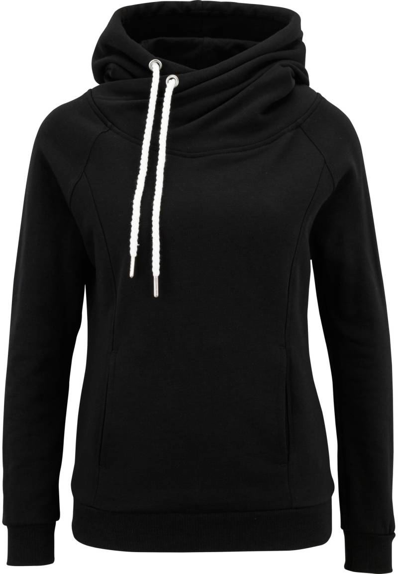 URBAN CLASSICS Rundhalspullover "Urban Classics Damen Ladies Raglan High Neck Hoody" 1 Stk. von Urban Classics