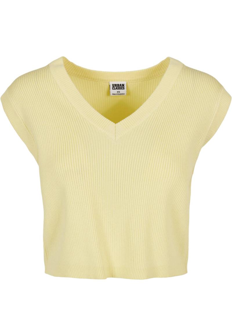 URBAN CLASSICS Rundhalspullover "Urban Classics Damen Ladies Short Knittd Slip On" 1 Stk. von Urban Classics