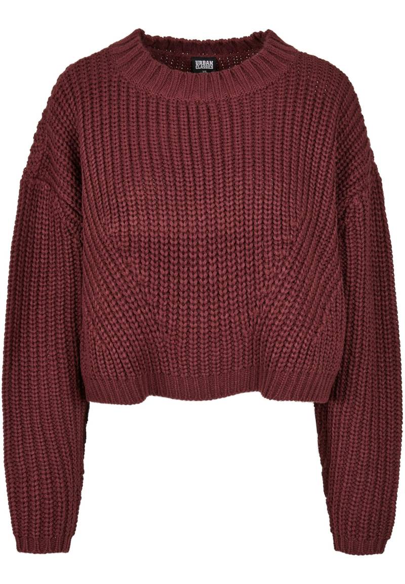 URBAN CLASSICS Rundhalspullover "Urban Classics Damen Ladies Wide Oversize Sweater" 1 Stk. von Urban Classics