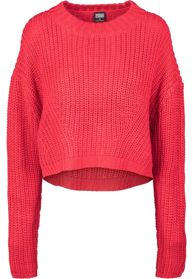 URBAN CLASSICS Rundhalspullover "Urban Classics Damen Ladies Wide Oversize Sweater" 1 Stk. von Urban Classics