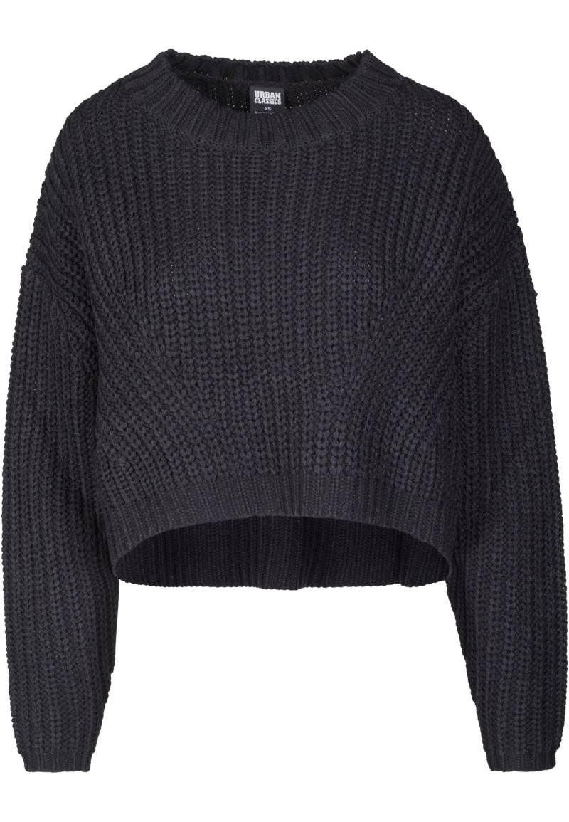 URBAN CLASSICS Rundhalspullover "Urban Classics Damen Ladies Wide Oversize Sweater" 1 Stk. von Urban Classics