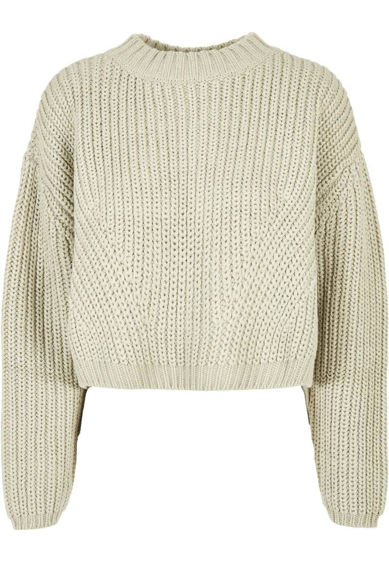 URBAN CLASSICS Rundhalspullover "Urban Classics Damen Ladies Wide Oversize Sweater" 1 Stk. von Urban Classics