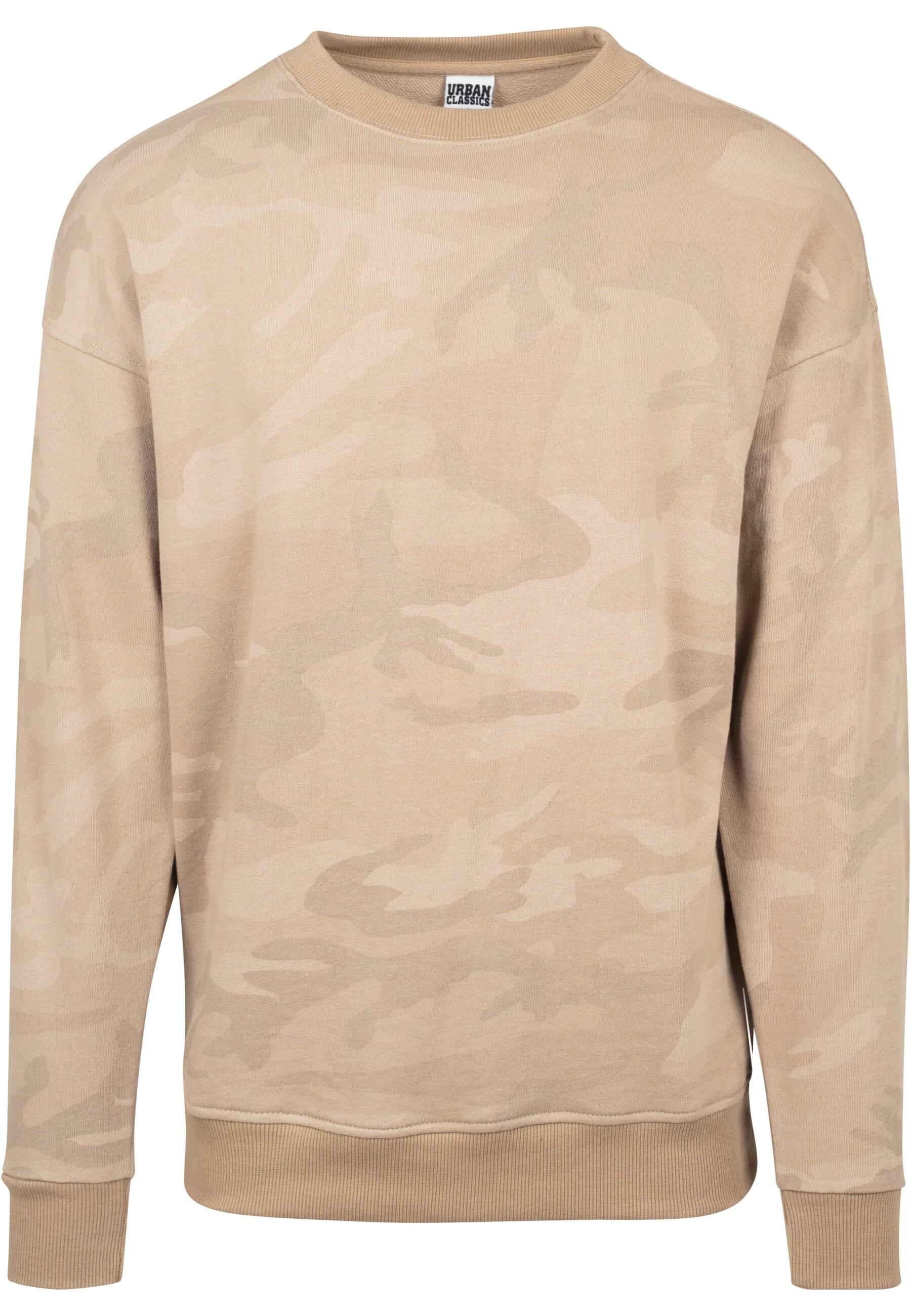 URBAN CLASSICS Rundhalspullover "Urban Classics Herren Camo Crewneck", 1 Stk. von Urban Classics