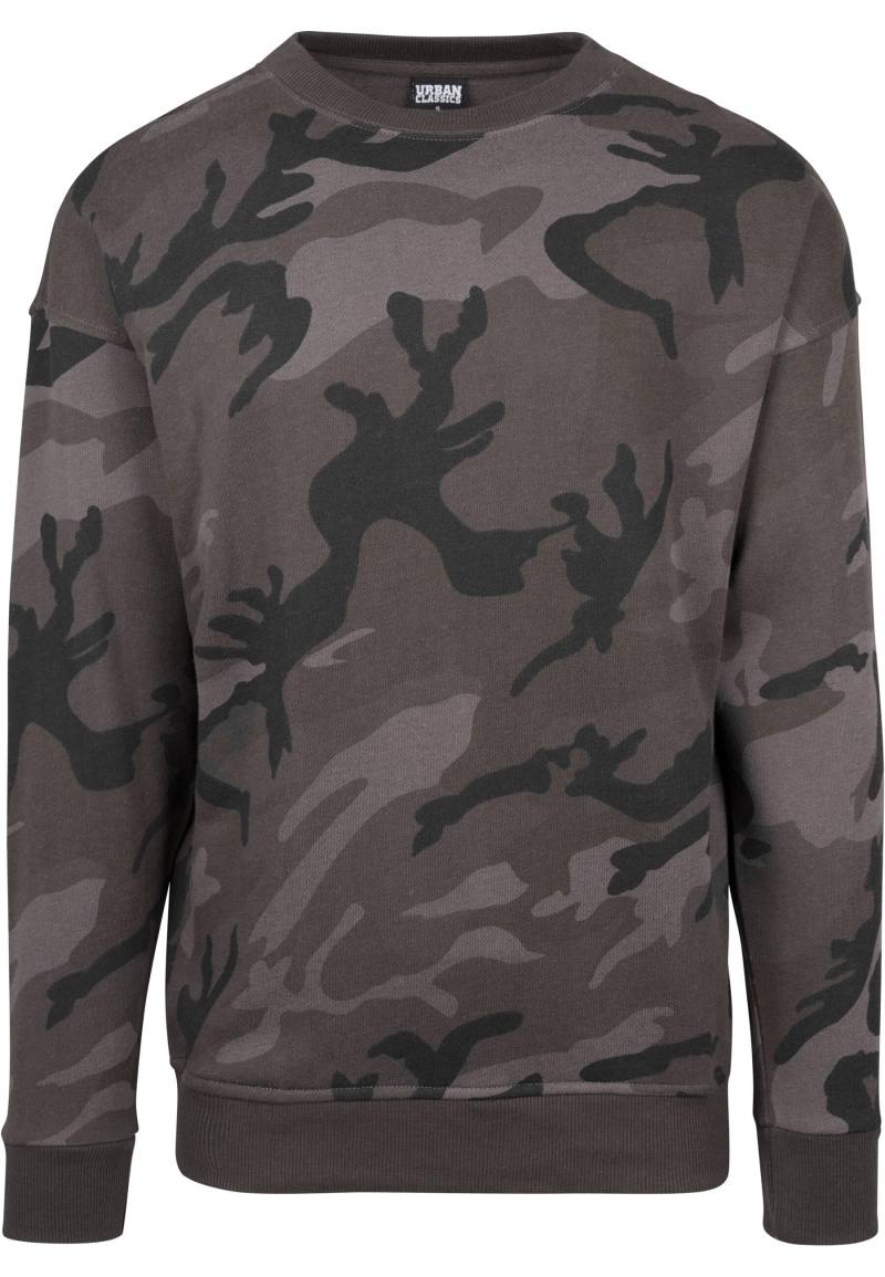 URBAN CLASSICS Rundhalspullover "Urban Classics Herren Camo Crewneck" 1 Stk. tlg. von Urban Classics