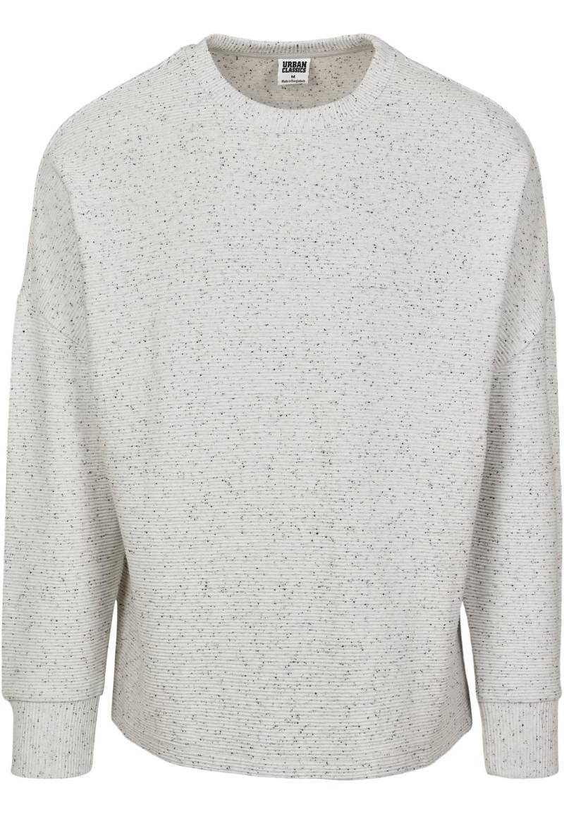 URBAN CLASSICS Rundhalspullover "Urban Classics Herren Cut On Sleeve Naps Interlock Crew" 1 Stk. tlg. von Urban Classics