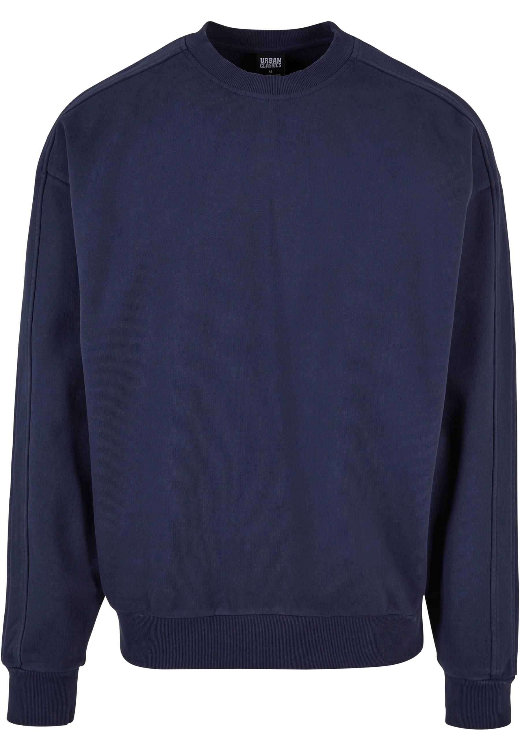 URBAN CLASSICS Rundhalspullover "Urban Classics Herren Heavy Terry Garment Dye Crew", 1 Stk. von Urban Classics