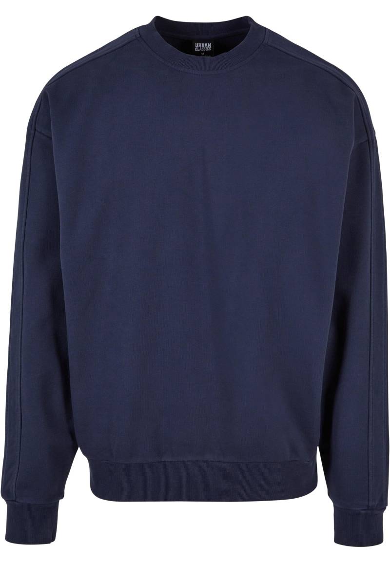 URBAN CLASSICS Rundhalspullover "Urban Classics Herren Heavy Terry Garment Dye Crew", 1 Stk. von Urban Classics