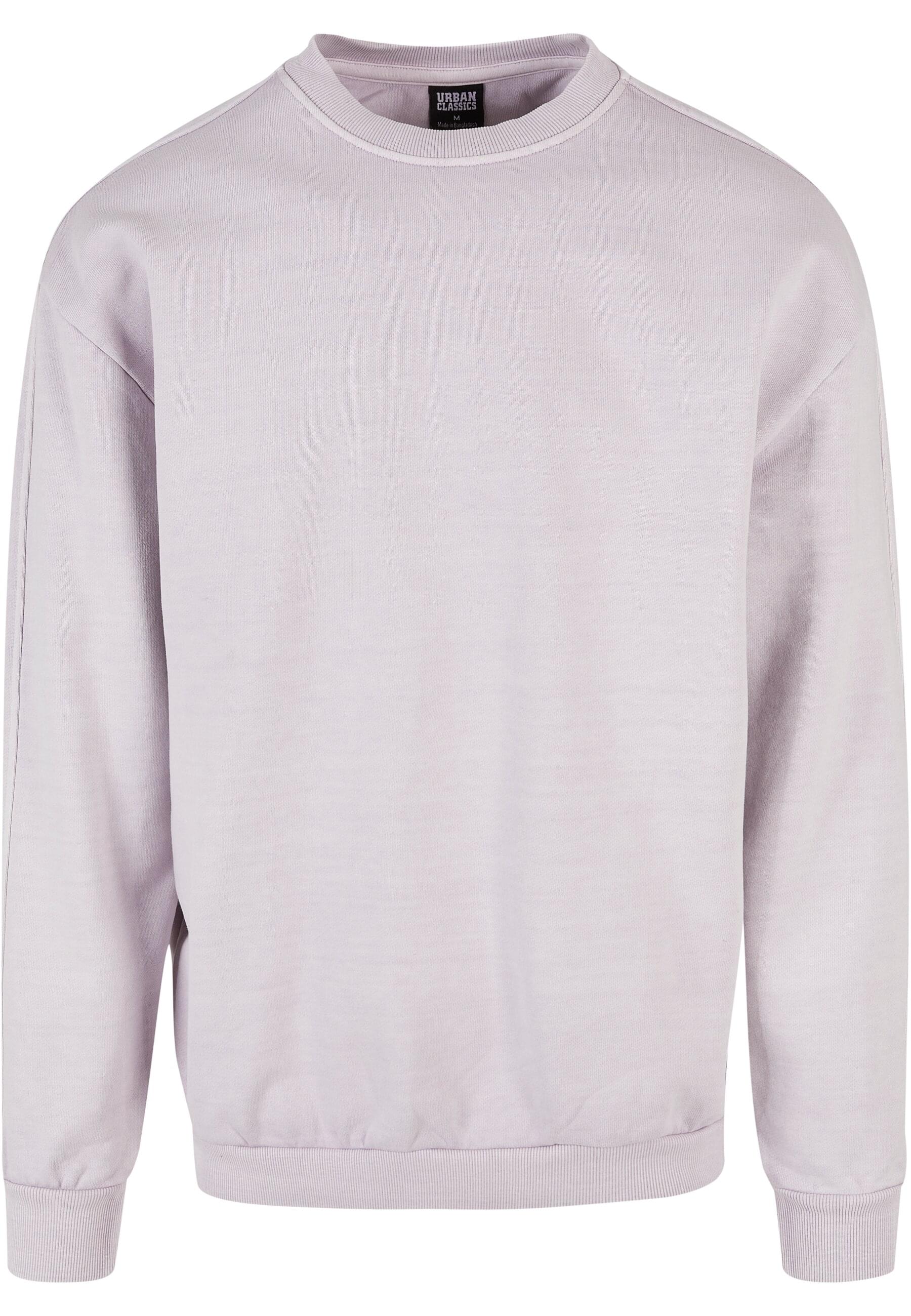 URBAN CLASSICS Rundhalspullover "Urban Classics Herren Heavy Terry Garment Dye Crew", 1 Stk. von Urban Classics