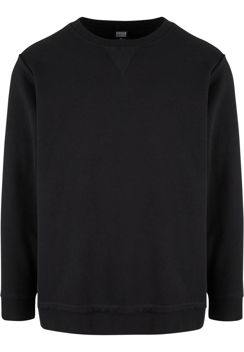 URBAN CLASSICS Rundhalspullover "Urban Classics Herren Oversized Open Edge Crew", (1 tlg.) von Urban Classics