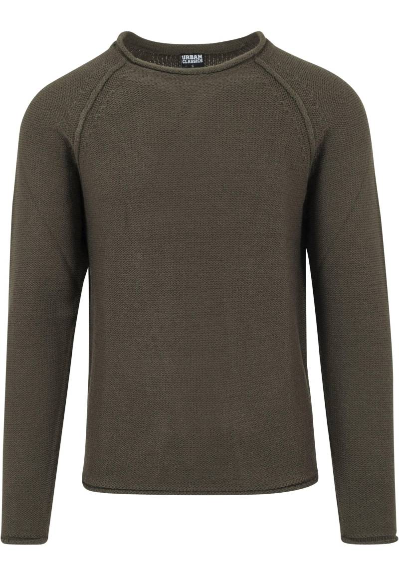 URBAN CLASSICS Rundhalspullover "Urban Classics Herren Raglan Wideneck Sweater" 1 Stk. tlg. von Urban Classics